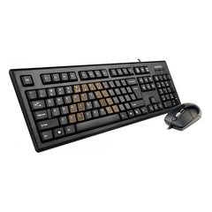 Комплект (клавіатура+миша) A4Tech KRS-8572 Black фото