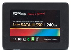 SSD накопичувач Silicon Power Slim S55 SP240GBSS3S55S25 фото