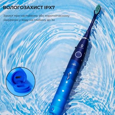 Електричні зубні щітки Oclean Flow Sonic Electric Toothbrush Blue фото