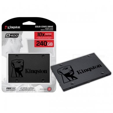 SSD накопичувач Kingston SSDNow A400 240 GB (SA400S37/240G) фото