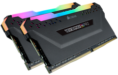 Оперативна пам'ять Corsair 32 GB (2x16GB) DDR4 3600 MHz Vengeance RGB Pro (CMW32GX4M2D3600C18) фото