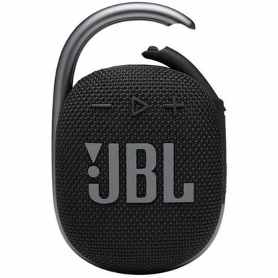 Портативна колонка JBL Clip 4 Black (JBLCLIP4BLK) фото