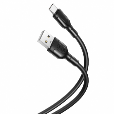 Кабель USB XO Type-C NB212 2.1A 1.0m Black фото