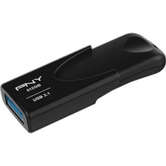 Flash пам'ять PNY 512 GB Attache 4 USB3.1 Black (FD512ATT431KK-EF) фото