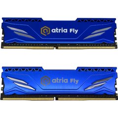 Оперативна пам'ять ATRIA 32 GB (2x16GB) DDR4 2666 MHz Fly Blue (UAT42666CL19BLK2/32) фото