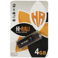 Flash память Hi-Rali 4GB Stark Series Black (HI-4GBSTBK) фото