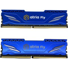 Оперативна пам'ять ATRIA 32 GB (2x16GB) DDR4 3600 MHz Fly Blue (UAT43600CL18BLK2/32) фото