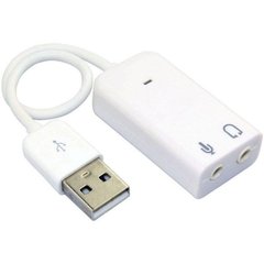 Звукова карта Dynamode USB-SOUND7-WHITE фото