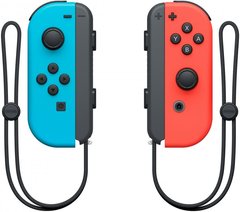 Игровой манипулятор Nintendo Joy-Con Neon Red/Neon Blue Pair (45496430566) фото