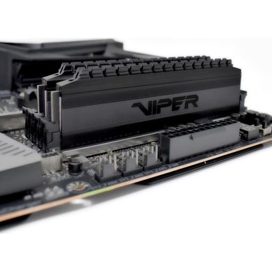 Оперативна пам'ять PATRIOT 16 GB (2x8GB) DDR4 3200 MHz Viper 4 Blackout (PVB416G320C6K) фото