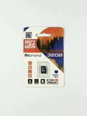 Карта пам'яті Mibrand 32 GB microSDHC Class 10 UHS-I (U3) MICDHU3/32GB фото