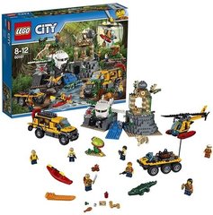Классический конструктор LEGO City База исследователей джунглей (60161)