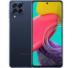 Смартфон Samsung Galaxy M53 5G 6/128GB Blue (SM-M536BZBD) фото