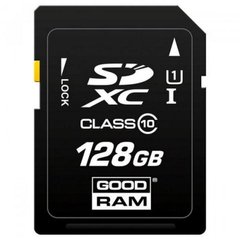 Карты памяти GOODRAM 128 GB SDXC Class 10 UHS-I S1A0-1280R11