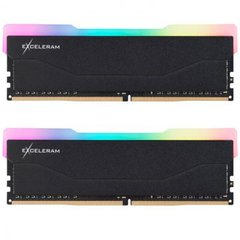 Оперативная память Exceleram 32 GB (2x16GB) DDR4 3000 MHz RGB X2 Series Black (ERX2B432306CD) фото