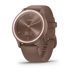 Смарт-часы Garmin Vivomove Sport Cocoa Case and S. Band w. P. Gold Accents (010-02566-02) фото