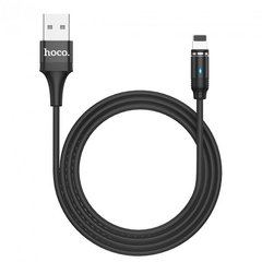 Кабель USB Hoco Lightning U76 Fresh Magnetic 2A 1.2m Black фото