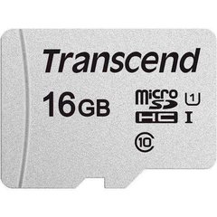 Карта памяти Transcend 16 GB microSDHC UHS-I 300S TS16GUSD300S фото