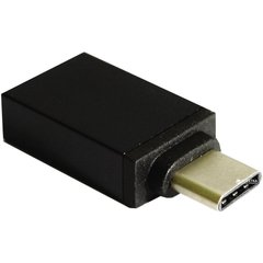 Кабели и переходники Lapara USB3.0 CM/AF Black (LA-MALETYPEC-FEMALEUSB3.0 BLACK)