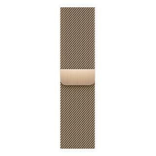 Смарт-годинник Apple Watch Series 7 GPS + Cellular 45mm Gold Stainless Steel Case with Gold Milanese Loop (MKJG3) фото