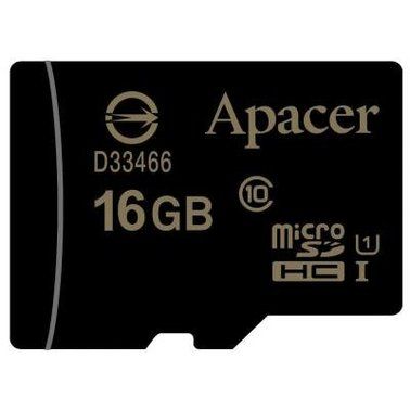 Карта пам'яті Apacer 16 GB microSDHC Class 10 UHS-1 AP16GMCSH10U1-RA фото