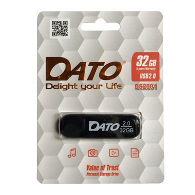 Flash пам'ять DATO 32 GB DS2001 Black (DS2001B-32G) фото