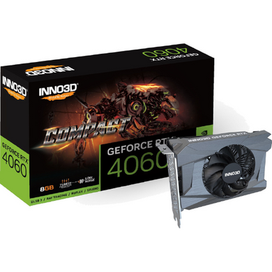 INNO3D GeForce RTX 4060 COMPACT (N40601-08D6-173050N)