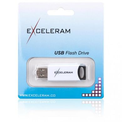 Flash память Exceleram 16 GB H2 Series White/Black USB 3.1 Gen 1 (EXU3H2W16) фото