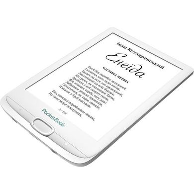 Електронна книга PocketBook 606 White (PB606-D-CIS) фото
