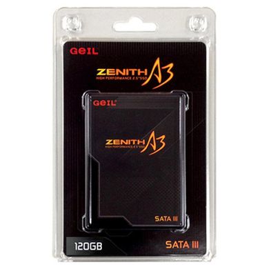 SSD накопичувач GEIL Zenith A3 120GB 2.5" SATA (GZ25A3-120G) фото