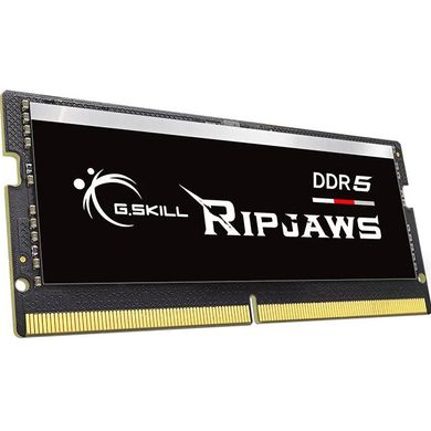 Оперативная память G.Skill Ripjaws DDR5 SO-DIMM 5600MHz 64GB (2x32GB) (F5-5600S4040A32GX2-RS) фото
