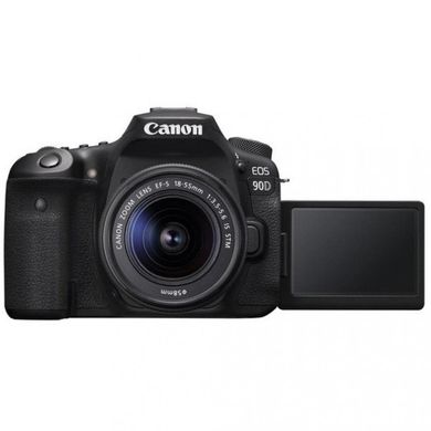 Фотоаппарат Canon EOS 90D kit (18-55mm) (3616C030) фото