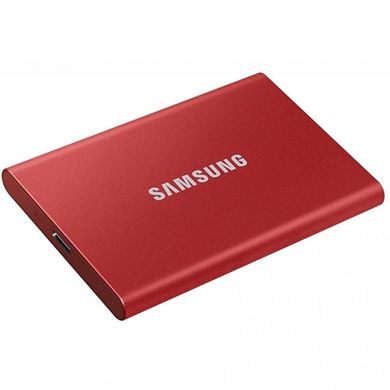 SSD накопитель Samsung T7 2 TB Red (MU-PC2T0R/WW) фото