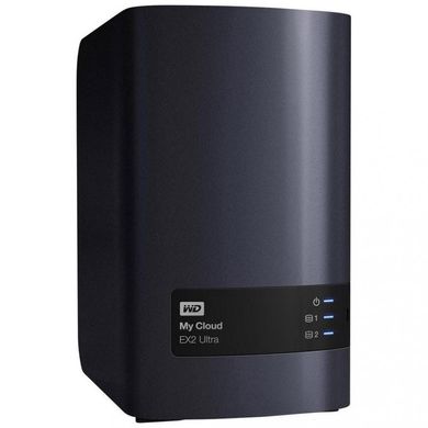 Жорсткий диск Накопитель внешний HDD 3.5" USB/LAN 4.0TB WD My Cloud EX2 Ultra NAS Black (WDBVBZ0040JCH-EESN) фото