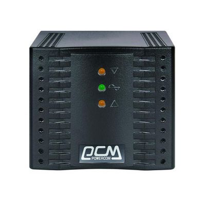 Стабілізатор напруги Powercom TCA-600 black фото