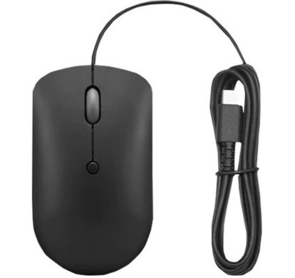 Мышь компьютерная Lenovo 400 USB-C Compact Wired Black (GY51D20875) фото