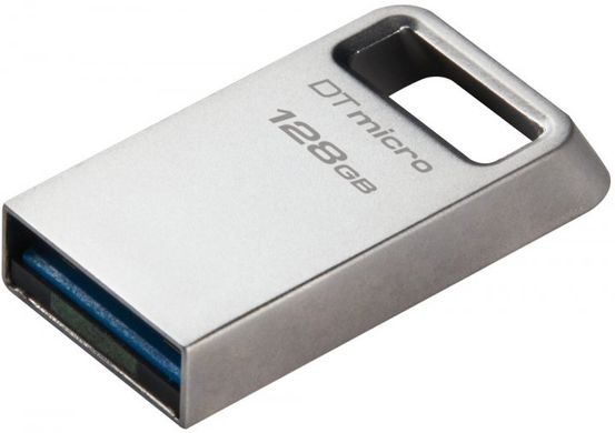 Flash память Kingston 128 GB DataTraveler Micro USB 3.2 Metal (DTMC3G2/128GB) фото