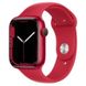Apple Watch Series 7 GPS + Cellular 45mm (PRODUCT)RED A. Case w. (PRODUCT)RED S. Band (MKJC3, MKM83)