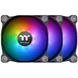 Thermaltake Pure 14 ARGB Sync Radiator Fan TT Premium Edition 3-Fan Pack (CL-F080-PL14SW-A)