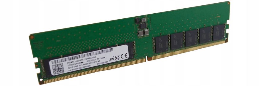 Оперативная память MICRON 32 GB DDR5 4800 MHz ECC (MTC20C2085S1EC48BA1R) фото