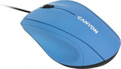 Мышь компьютерная Canyon M-05 USB Light Blue (CNE-CMS05BX) фото