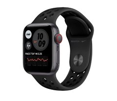 Смарт-годинник Apple Watch Nike SE GPS + Cellular 40mm Space Gray Aluminum Case w. Anthracite/Black Nike Sport B. (MYYU2) фото