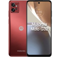 Смартфон Motorola Moto G32 6/128GB Satin Maroon (PAUU0029) (no charger) фото