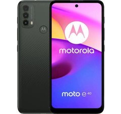 Смартфон Motorola E40 4/64GB Carbon Gray (PAVK0005) фото