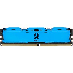 Оперативна пам'ять GOODRAM 16 GB DDR4 3000 MHz IRDM X Blue (IR-XB3000D464L16/16G) фото