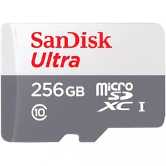 Карта пам'яті SanDisk Ultra MicroSD UHS-I Class 10 256 GB (SDSQUNR-256G-GN3MN) фото