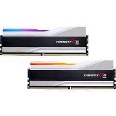 Оперативна пам'ять G.Skill DDR5 32GB (2x16GB) 8000Mhz Trident Z5 RGB Silver (F5-8000J3848H16GX2-TZ5RS) фото