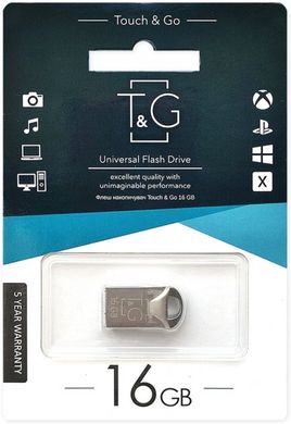 Flash память T&G 16 GB 106 Metal Series (TG106-16G) фото