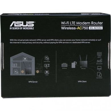Маршрутизатор и Wi-Fi роутер ASUS 4G-AC53U фото