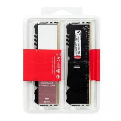 Оперативная память HyperX 64 GB (2x32GB) DDR4 3200 MHz Fury RGB (HX432C16FB3AK2/64) фото